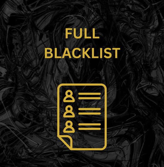 THE FULL BLACKLIST